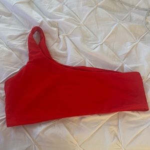 shein one shoulder bikini top